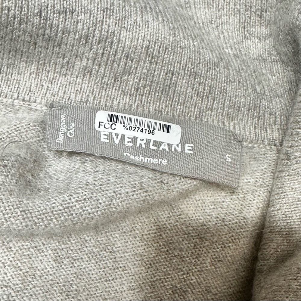 Everlane Cashmere Polo Sweater small - Picture 4 of 4